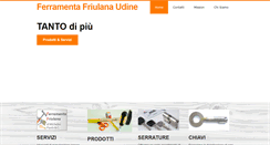 Desktop Screenshot of ferramentafriulana.com